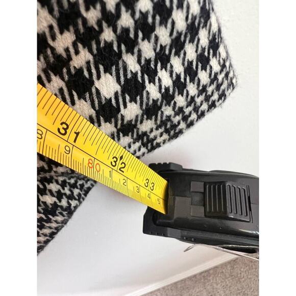 Karlie Bow Houndstooth Strapless Knee Length Sheath Dress Gray Women's Sz Small - Picture 11 of 11